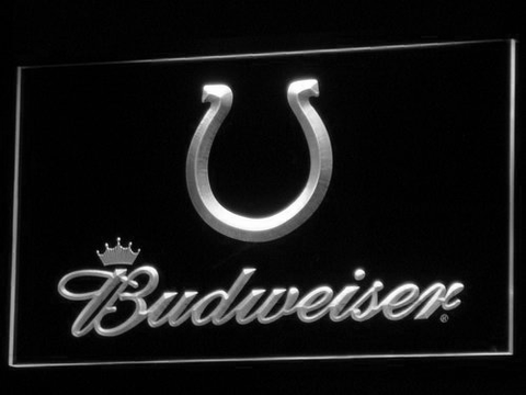 Indianapolis Colts Budweiser LED Neon Sign
